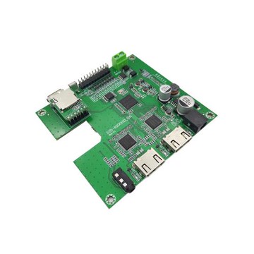 MP4高清視頻播放板雙HDMI輸出串口通訊1080P解碼器密室售賣機模塊