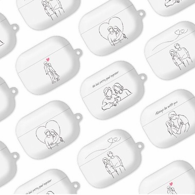 Airpodspro Pro2 エアーポッズプロケース Airpodspro Pro2 イヤホンケース おしゃれ 可愛い カップル 線画 イラスト ペア ワイヤレスイヤホン 通販 Lineポイント最大0 5 Get Lineショッピング