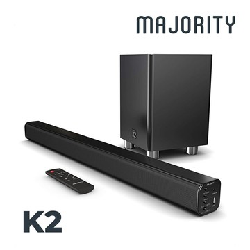 【商品下架】【MAJORITY】K2 家庭劇院藍牙喇叭 + 無線重低音