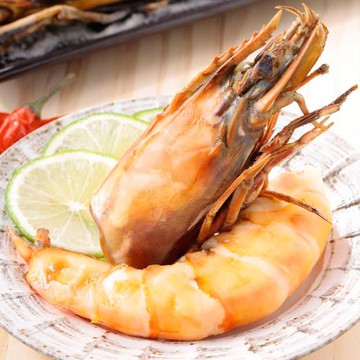 華得水產 巨無霸野生肥豬蝦(4-5尾/800g/盒)