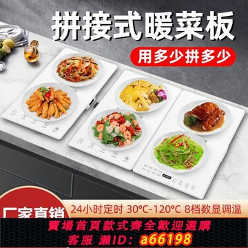 【台灣公司 可開發票】110V臺灣出口220v國內拼接暖菜板家用暖菜墊多功能保溫加熱墊