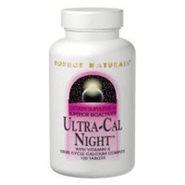 UltraCal Night 60 Tabs by Source Naturals