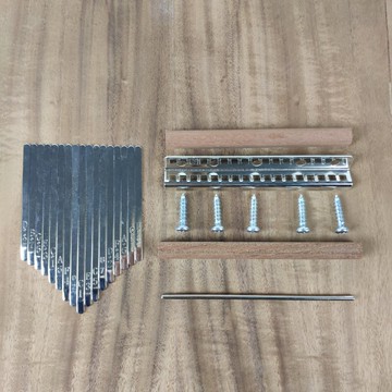 拇指琴DIY材料手繪空白卡琳巴五金配件工作室17 21音彈片半成品制