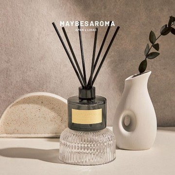 MAYBES  靜謐灰室內精油香氛擴香瓶 120ml - 森林芬多精 Rosewood woody