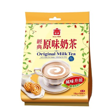 經典原味奶茶324gx12袋