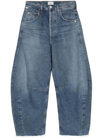 Citizens of Humanity - Horseshoe wide cotton jeans - women - Cotton - 25 - Blue