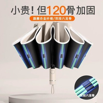 🚀臺灣出貨🚚全自動雨傘反向摺疊雙人兩用加固抗強風男晴雨加大加固加厚抗拒水