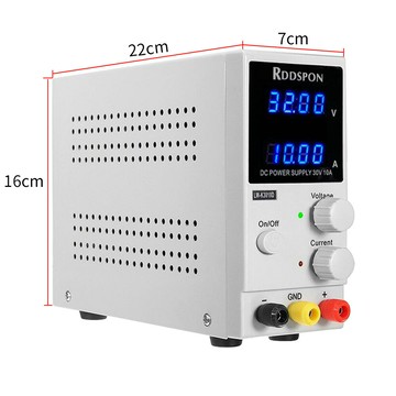 直流電源 30V10A 實驗室直流穩壓電源可調 跨境爆款專供 歐規美規【DD1111001】