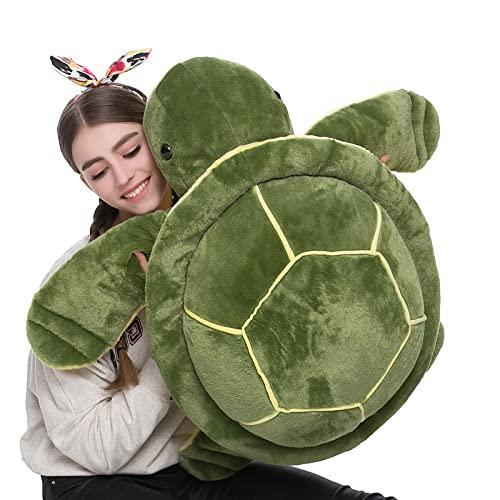 60cm DOLDOA Big Plush Eyes Sea Turtle Stuffed Animal Tortoise Toys