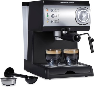 [4美國直購] Hamilton Beach 40715 15-Bar Espresso Machine
