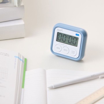 日本文具 kept 倒數計時器 讀書學習 廚房 | 可磁吸設計 靜音定時器 電子計時器 讀書計時器