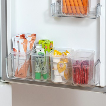 冰箱側門收納盒保鮮盒側邊儲物盒柜門側面塑料盒內側