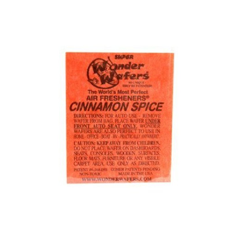 シートタイプ 芳香剤 WONDER WAFER CINNAMON SPICE シナモンスパイス 自動車・部屋・トイレ・ゴミ箱等 多用途芳香剤 通販  LINEポイント最大0.5%GET LINEショッピング