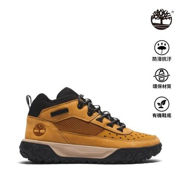 【任選2件38折】Timberland 男款小麥色Greenstride™ Motion 6 中筒健行鞋|A5TPC231