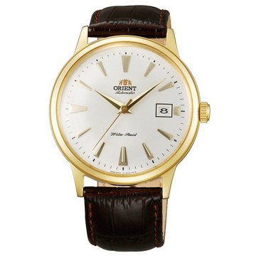 ORIENT 錶 DATE機械錶 皮帶款 FAC00003W 白色 - 40.5mm