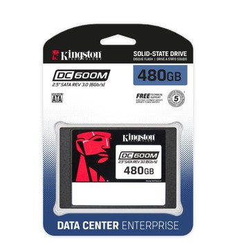 金士頓 Kingston DC600M 480G 2.5 SATA 3.0 SSD 企業級固態硬碟 SEDC600M/480G