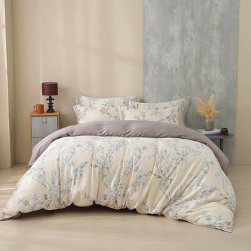 鴻宇 300織天絲 薄被套床包組 朱蒂思(雙人/加大/特大)