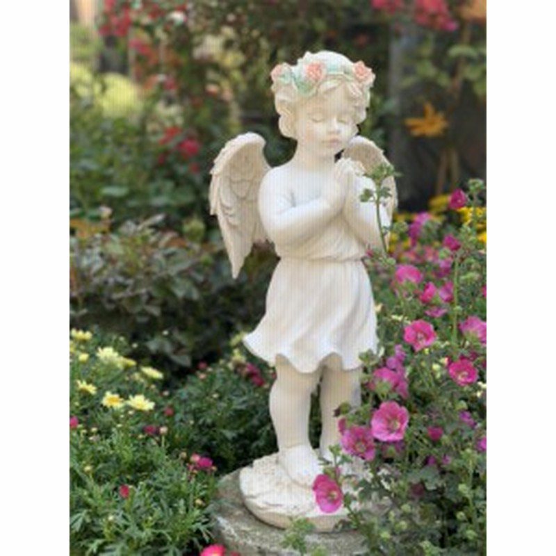 ガーデンオーナメント ガーデニング エンジェル 置物 オブジェ 祈り天使 ガーデン 庭 屋外 玄関 飾り 天使置物 樹脂製 可愛い 工芸品 プ 通販 Lineポイント最大1 0 Get Lineショッピング