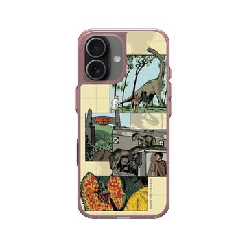 iPhone 17 Clear (相機按鈕) 晶醺玫 - Jurassic Park/ Jurassic World - 經典場景