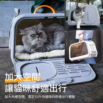 【喵的咧選物】溫度監控 寵物提籠 豪華太空包 外出包 摩登寵物包【台灣現貨】