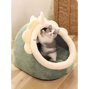 貓窩冬季保暖吉吉貓屋狗窩貓狗四季半封閉式貓窩寵物用品