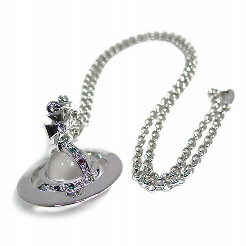 ヴィヴィアンウエストウッド Vivienne Westwood オーブモチーフ ネックレス シルバー 通販 Lineポイント最大0 5 Get Lineショッピング