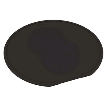 CB JAPAN 半月型砧板 不易留下輕微刀痕 抗菌加工 雙面可用  深灰色  28 x 32 x 0.3cm  1個