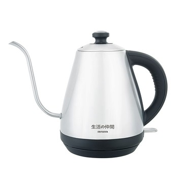 愛華 aiwa 1.0l不鏽鋼細口溫度計快煮壺 ek110410sr