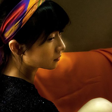 from a friend of mine｜La Palette 彩虹印花雪紡絲巾髮帶