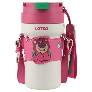 BEDDYBEAR 杯具熊 四葉草兒童保溫壺  戶外草莓熊  520ml  1個