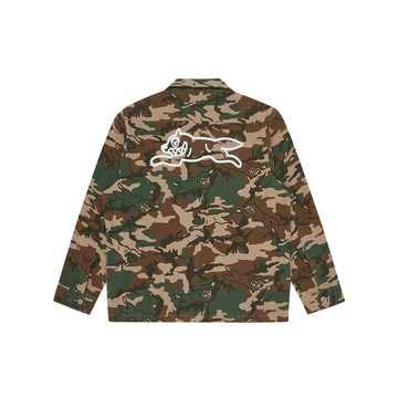 ICECREAM RUNNING DOG WOODLAND CAMO FIELD JACKET 工裝夾克外套 迷彩