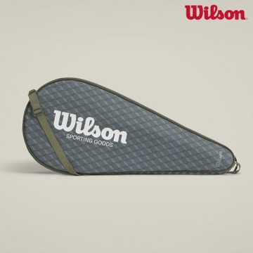 【Wilson威爾森】Racket Cover 中性 配件 球拍套 綠色