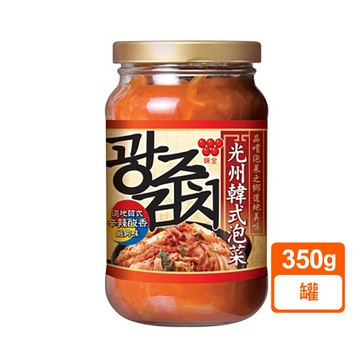 【蝦皮直營特選】味全 光州韓式泡菜(350g/罐) (部分即期)