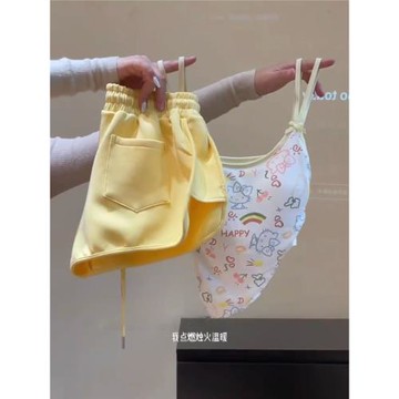 睡衣女款夏季2025新款吊帶帶胸墊可外穿家居服套裝性感純欲風純棉