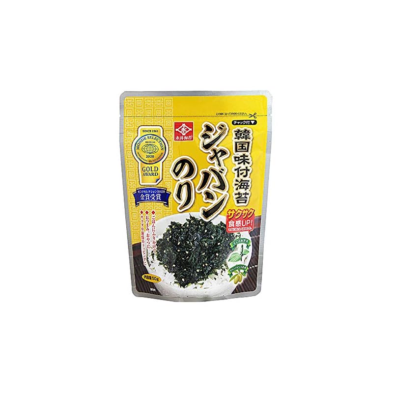 永井海苔 韓国味付ジャバンのり 50g まとめ買い(5)