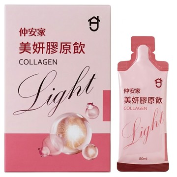 JOIN HOME 仲安家 美妍膠原飲Light 7包  350ml  1盒