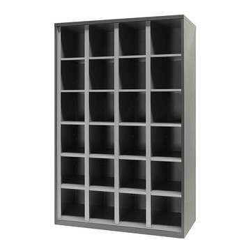 樹德鋼製四排24格開放式置物櫃 FC-O424