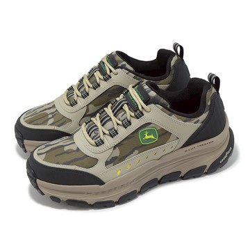 [ACS] Skechers x JOHN DEERE 休閒鞋 D Lux Trekker 男鞋 卡其 黑 聯名 戶外 山系 256014CAMO