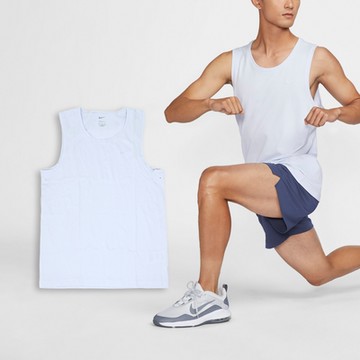 Nike 背心 DRI-FIT Primary STMT 男款 藍 透氣 速乾 運動 訓練 無袖上衣 DV9834-085