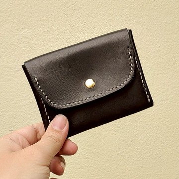 大方零錢包-手工真皮
