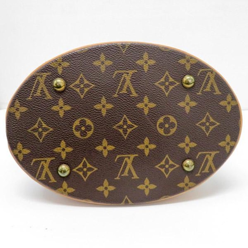 ルイヴィトン LOUIS VUITTON モノグラム バケットPM ショルダーバッグ トートバッグ M42238 FL1003 ポーチなし 中古  [質イコー] | LINEブランドカタログ