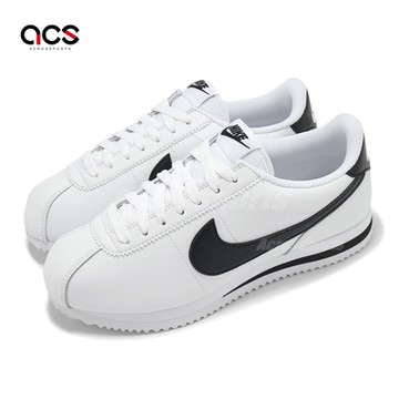 Nike 阿甘鞋 Wmns Cortez 女鞋 白 黑 復古 休閒鞋 小白鞋 經典款 DN1791-107