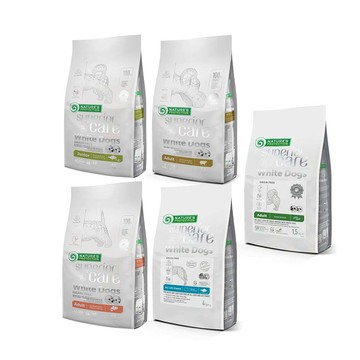 NATURE'S PROTECTION 亮白系列-獨家專利配方1.5kg(狗飼料/不分毛色皆可食用)