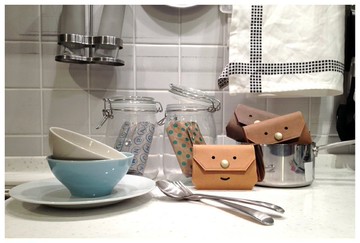 【a n y m o r e】紙製錢包NO.1–微笑系列