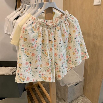 ✨限時下殺✨ 2026 夏季 短褲女卡通睡褲短款網紅ins寬鬆薄款家居休閒遛彎褲睡褲