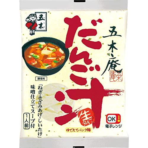 五木食品 五木庵だんご汁 192g×10個 (電子レンジ調理可能)(常温保存商品)