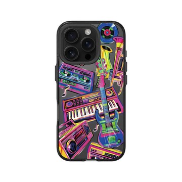 iPhone 16 Pro Clear 酷墨灰 - RHINO LIVE - 仿舊新聲