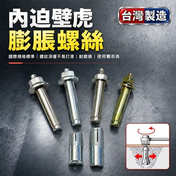 【蝦皮隔日到貨】膨脹螺絲 【台灣製造】 內迫壁虎 凸牙壁虎 鑽尾 螺絲 水泥螺絲 自攻螺絲 高張力 壁虎 白鐵 鍍鋅