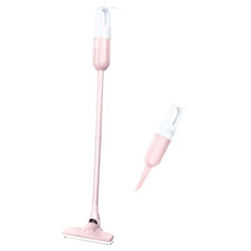 TECO 東元 羽量時尚 有線手持直立吸塵器 XYFXJ502 110V 60Hz 300W 1.2kg 11000PA HEPA過濾  亮粉紅色