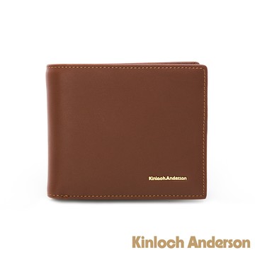 【金安德森】Moore 左右翻基本短夾-栗葉棕